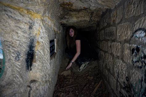Two years ago, the main entrance was barricaded overnight. . Paris catacombs illegal entrance